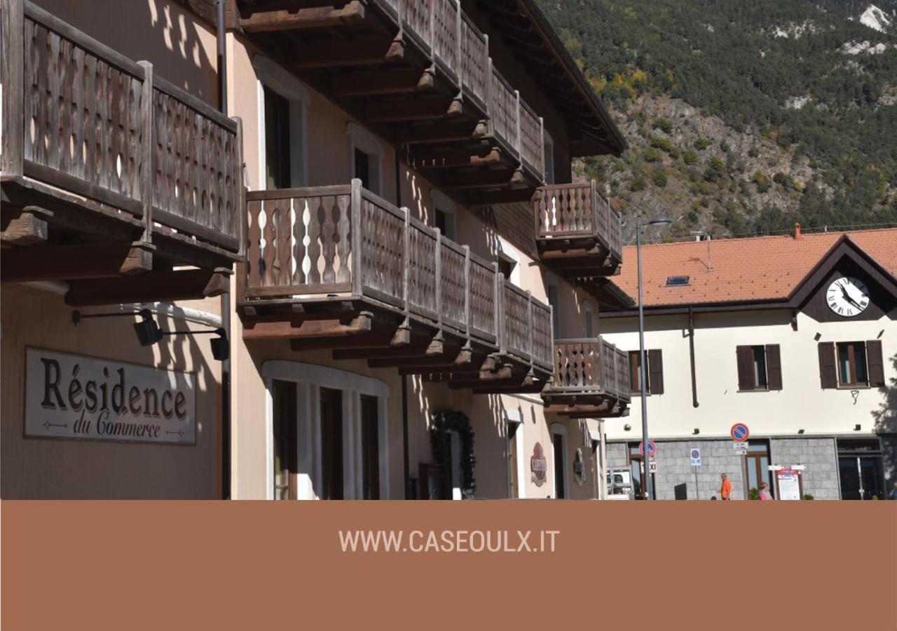 Residence Du Commerce Oulx Dış mekan fotoğraf